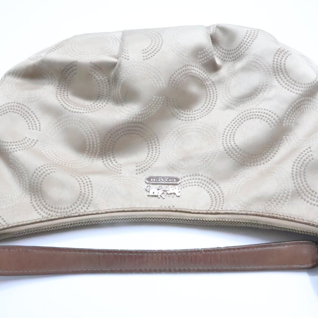 Coach Beige Madison Hobo Handbag - Lux Central