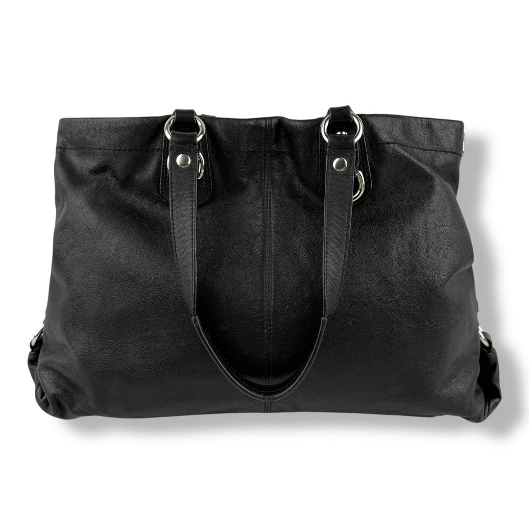 Coach Black Madison Audrey Satchel Handbag - Lux Central