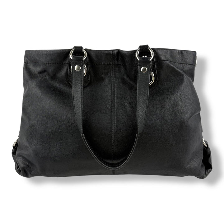 Coach Black Madison Audrey Satchel Handbag - Lux Central