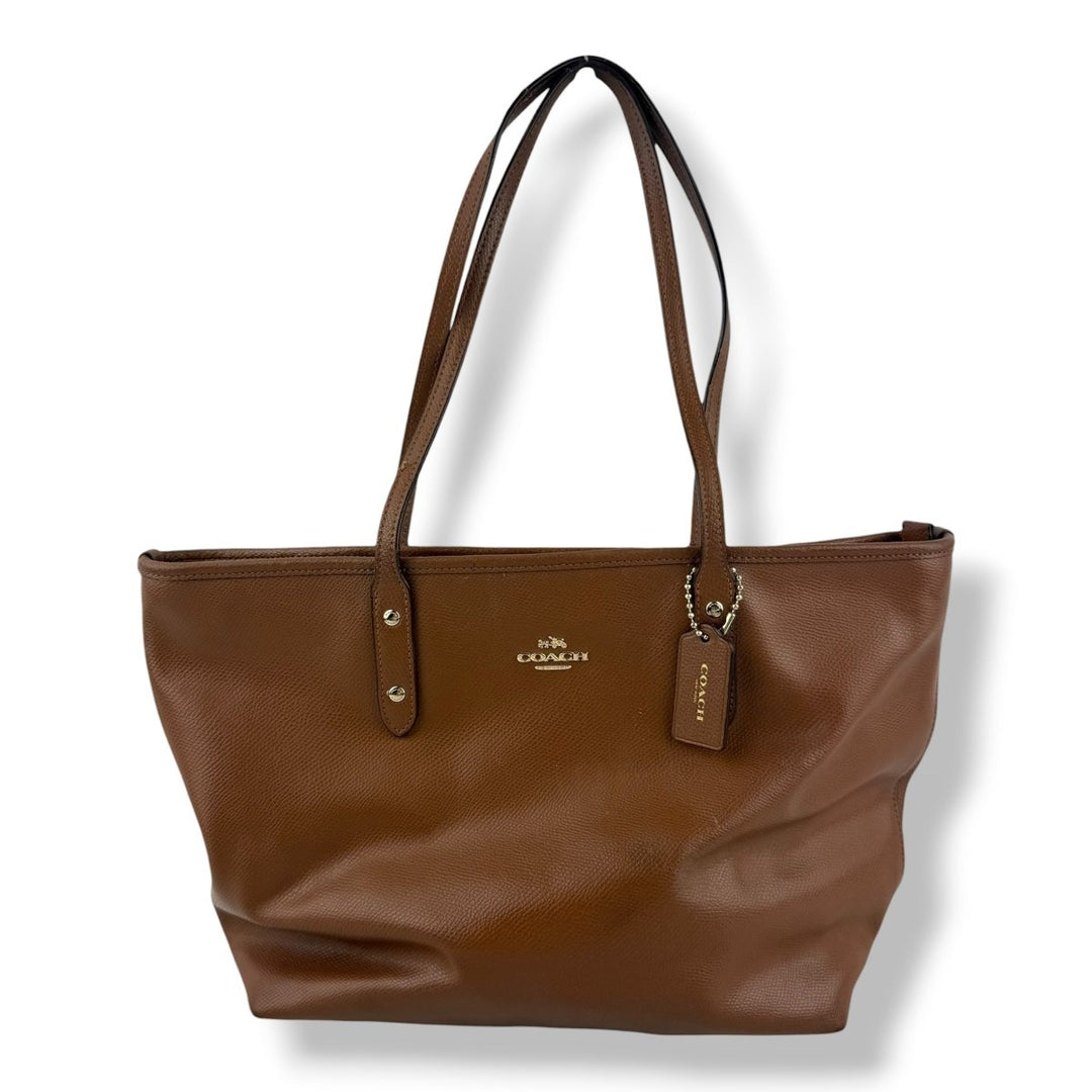 Coach Brown City Tote Handbag - Lux Central