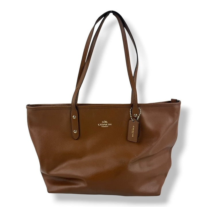 Coach Brown City Tote Handbag - Lux Central