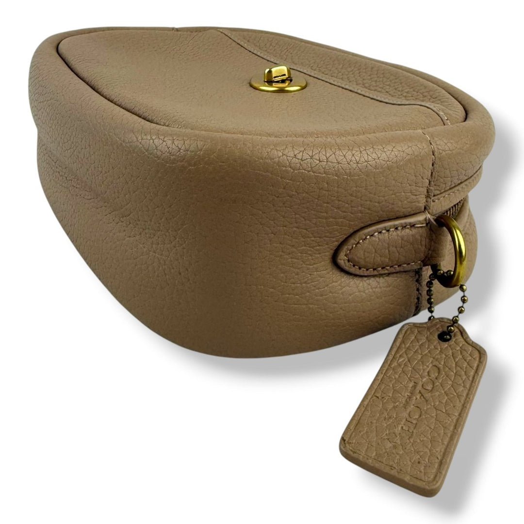 Coach Camera Soft Pebble Beige Crossbody Handbag - Lux Central