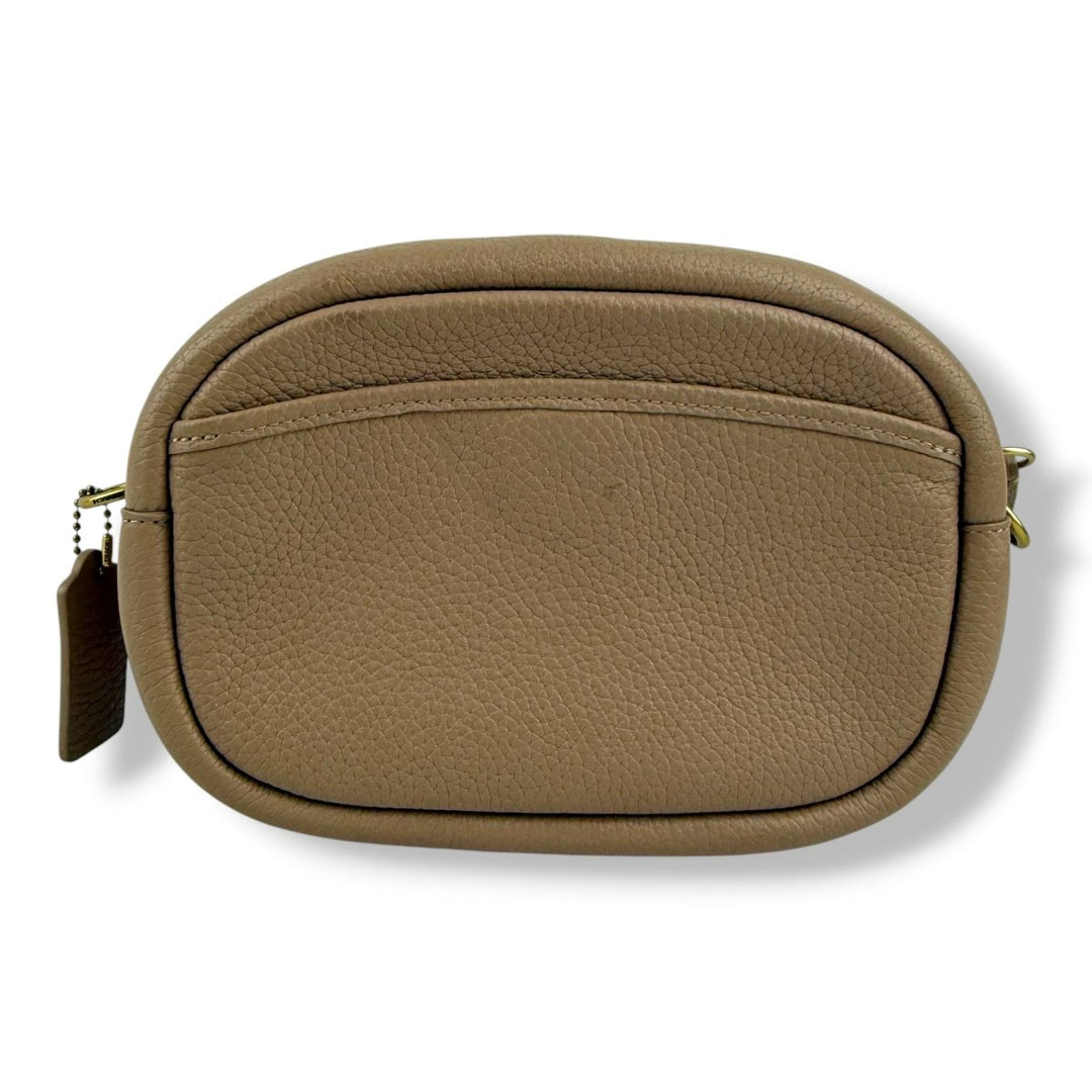 Coach Camera Soft Pebble Beige Crossbody Handbag - Lux Central