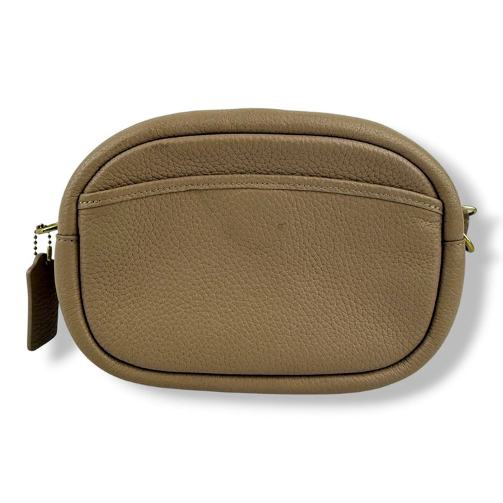 Coach Camera Soft Pebble Beige Crossbody Handbag - Lux Central