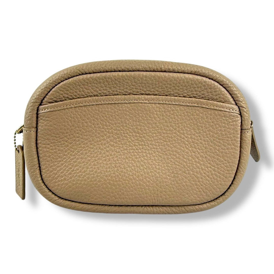 Coach Camera Soft Pebble Beige Crossbody Handbag - Lux Central