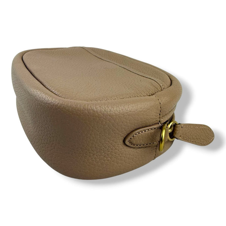 Coach Camera Soft Pebble Beige Crossbody Handbag - Lux Central