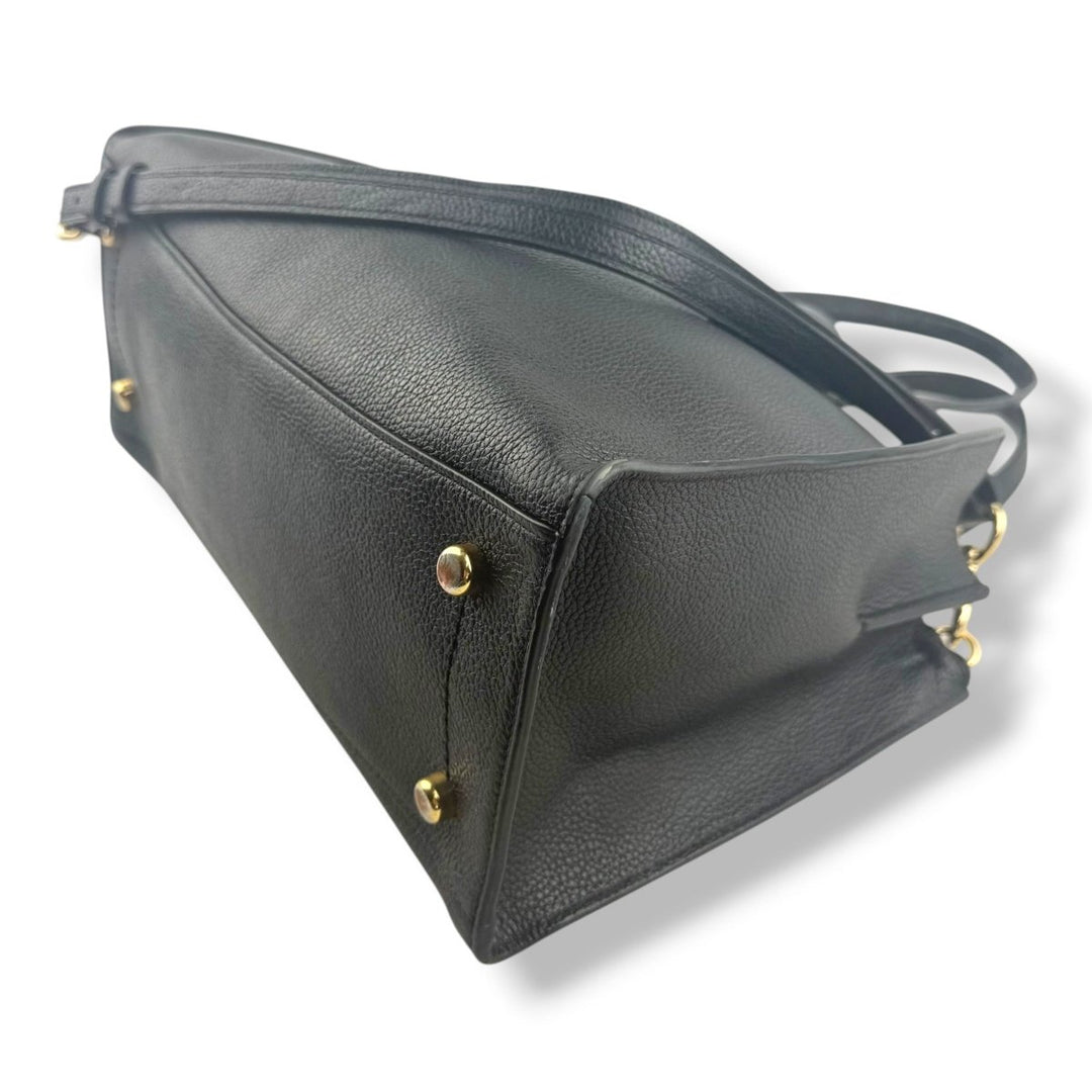 Coach Charlie Black Tote Handbag - Lux Central