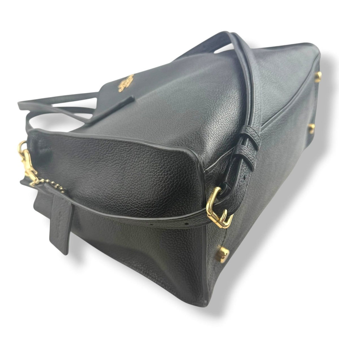 Coach Charlie Black Tote Handbag - Lux Central