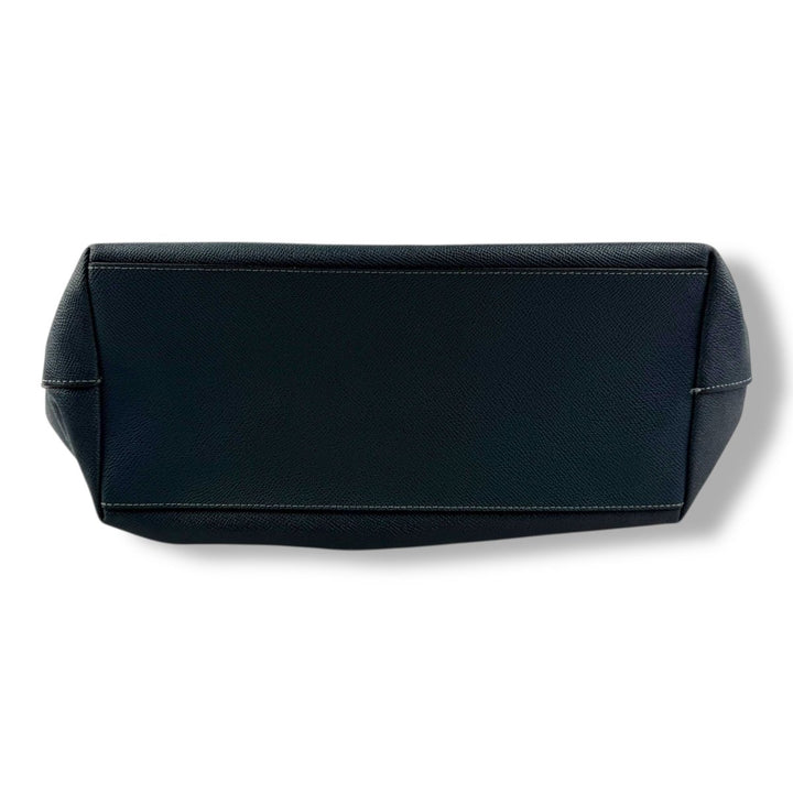 Coach Crossgrain Blue Tote Handbag - Lux Central