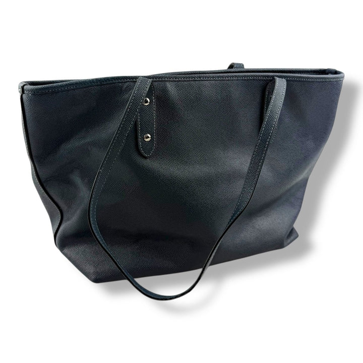 Coach Crossgrain Blue Tote Handbag - Lux Central