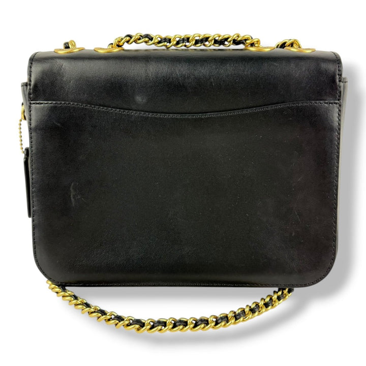 Coach Madison Black Leather Handbag - Lux Central