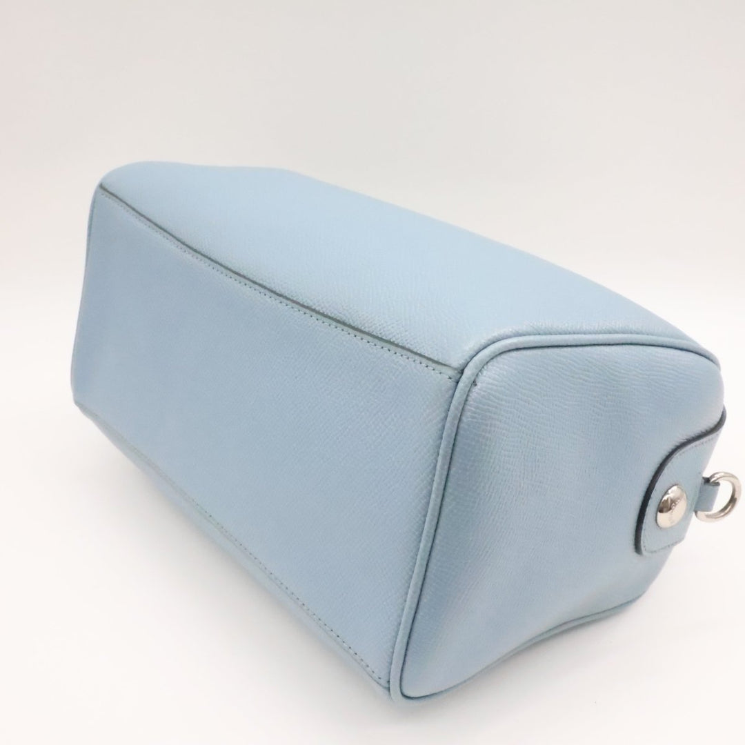 Coach Mini Bennett Light Blue Satchel Handbag - Lux Central