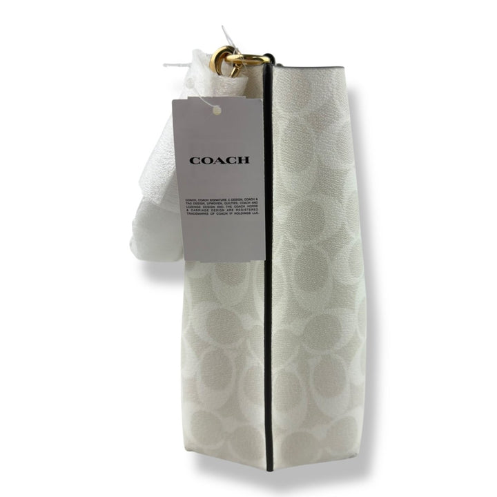 Coach Mollie Bucket Bag White Handbag - Lux Central