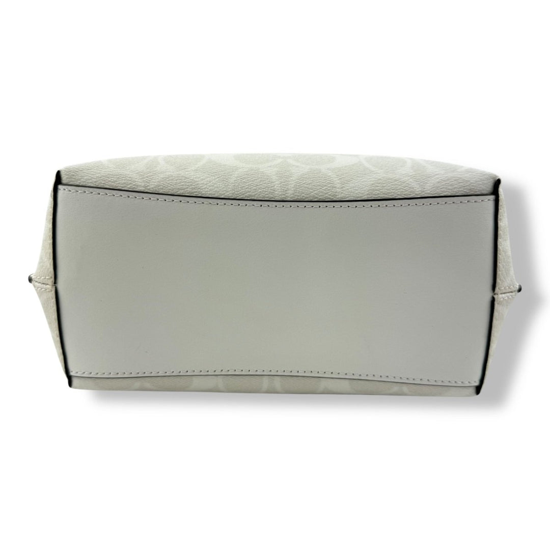 Coach Mollie Bucket Bag White Handbag - Lux Central