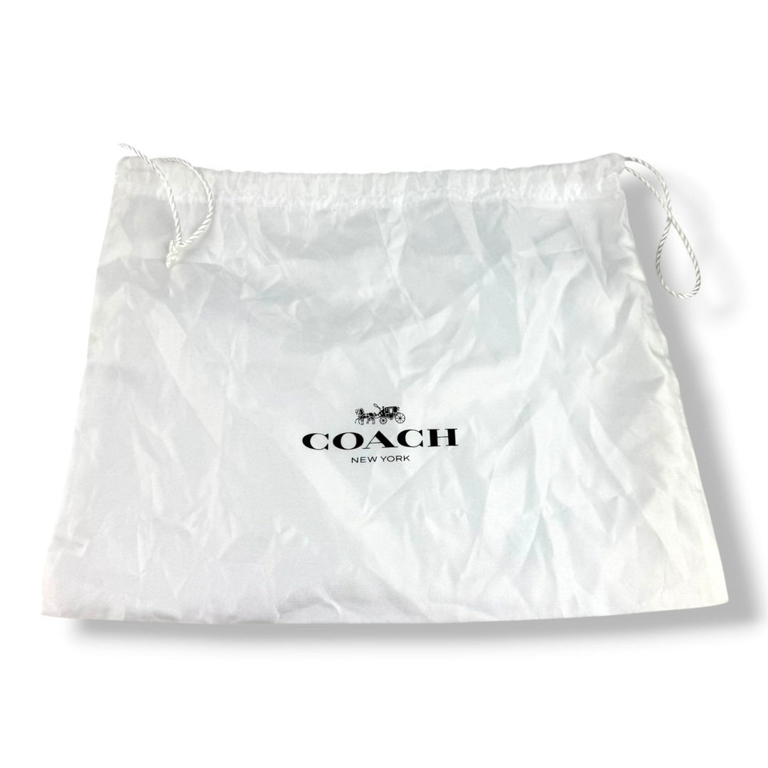 Coach Pillow Tabby 18 Beige Leather Handbag - Lux Central