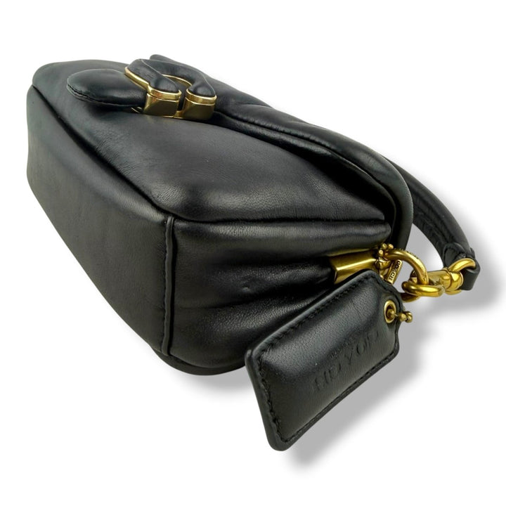 Coach Pillow Tabby 18 Black Leather Handbag - Lux Central
