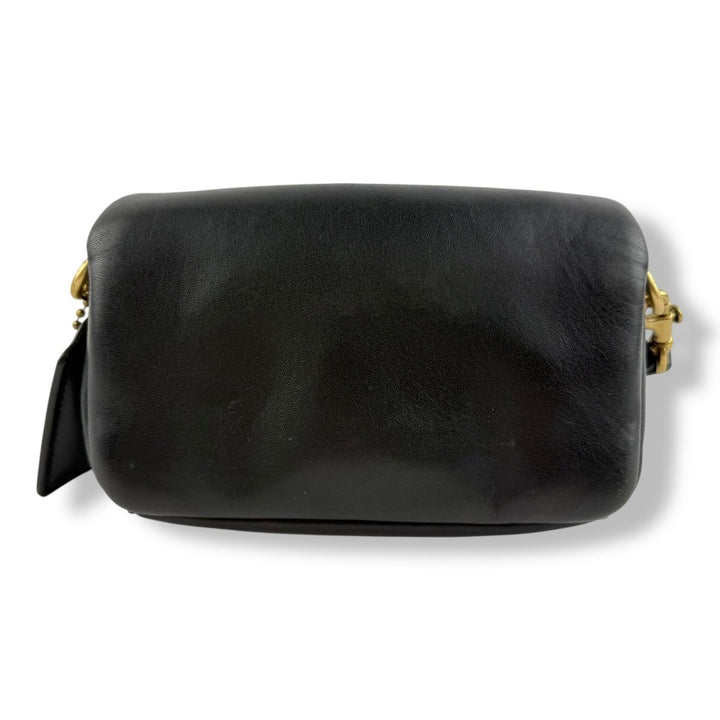 Coach Pillow Tabby 18 Black Leather Handbag - Lux Central