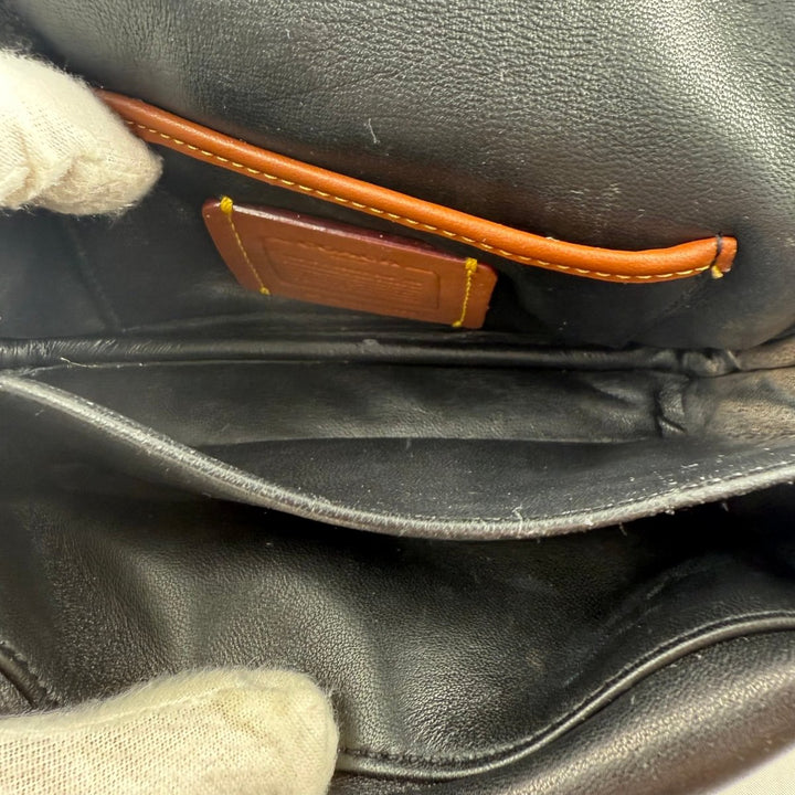 Coach Pillow Tabby 18 Black Leather Handbag - Lux Central