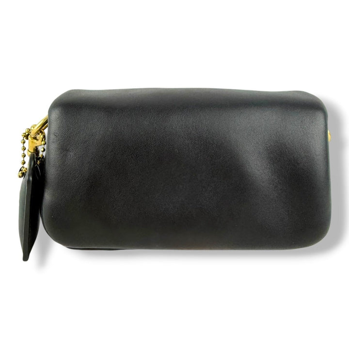 Coach Pillow Tabby 18 Black Leather Handbag - Lux Central