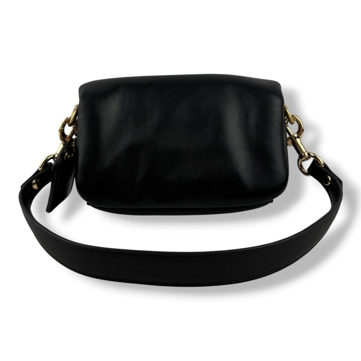 Coach Pillow Tabby 18 Black Leather Handbag - Lux Central