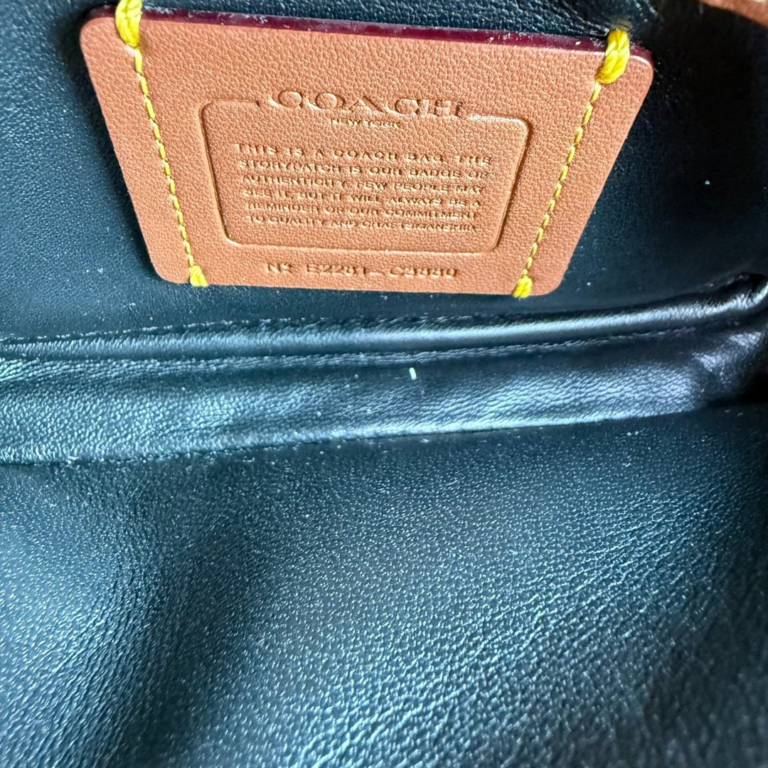Coach Pillow Tabby 18 Black Leather Handbag - Lux Central