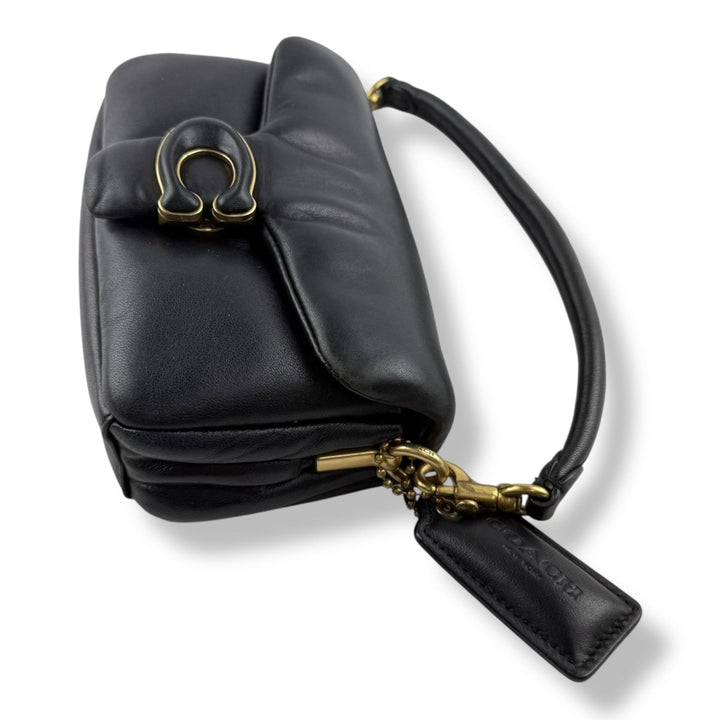 Coach Pillow Tabby 18 Black Leather Handbag - Lux Central