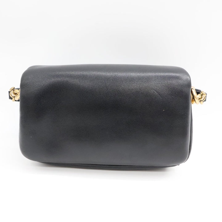 Coach Pillow Tabby 18 Black Leather Handbag - Lux Central