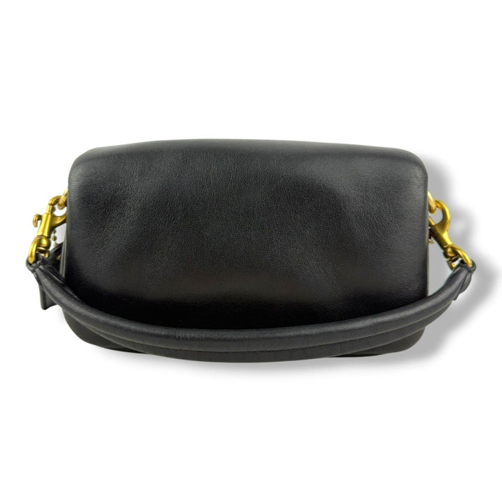 Coach Pillow Tabby 18 Black Leather Handbag - Lux Central