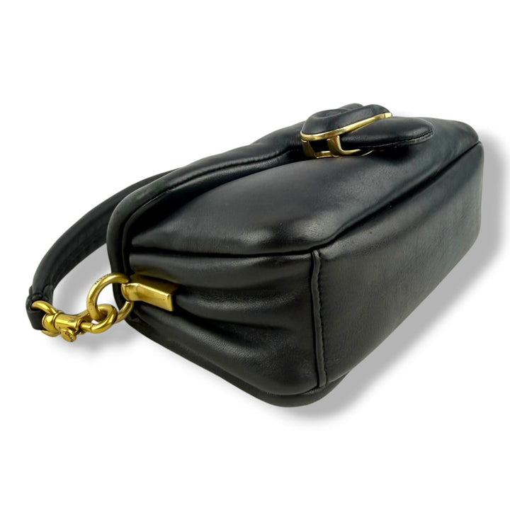 Coach Pillow Tabby 18 Black Leather Handbag - Lux Central