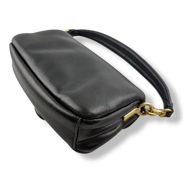 Coach Pillow Tabby 18 Black Leather Handbag - Lux Central