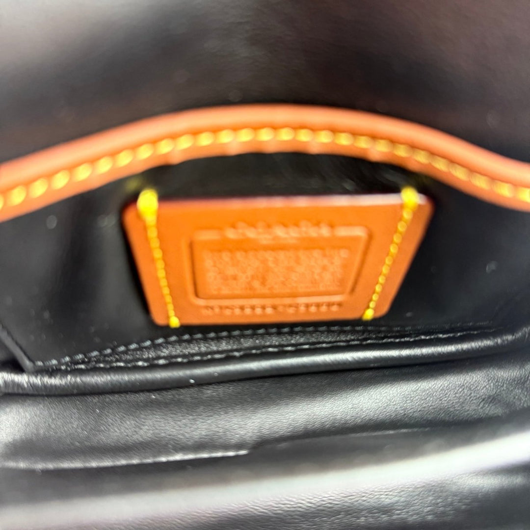 Coach Pillow Tabby 18 Black Leather Handbag - Lux Central