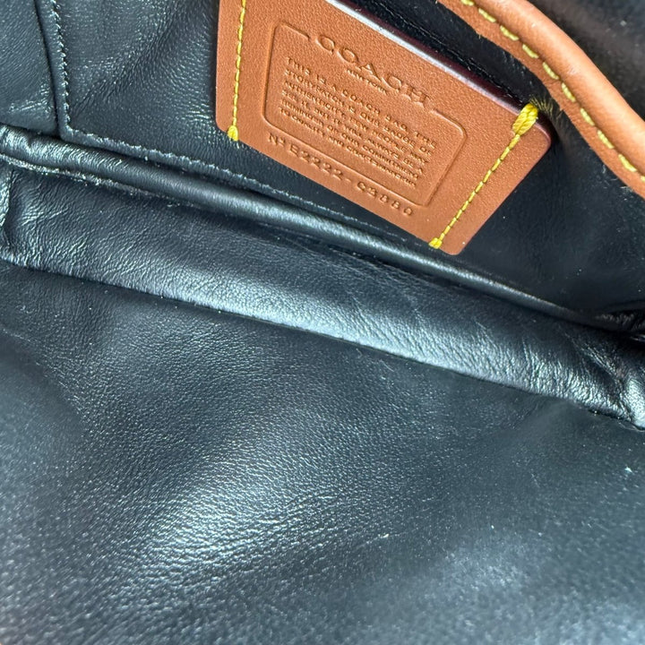 Coach Pillow Tabby 18 Black Leather Handbag - Lux Central