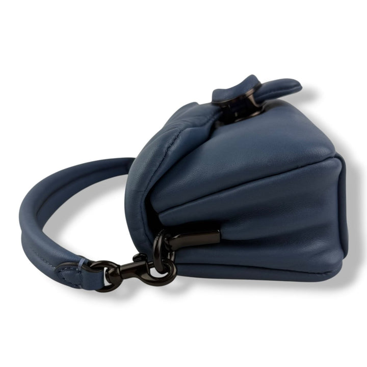 Coach Pillow Tabby 18 Blue Leather Handbag - Lux Central