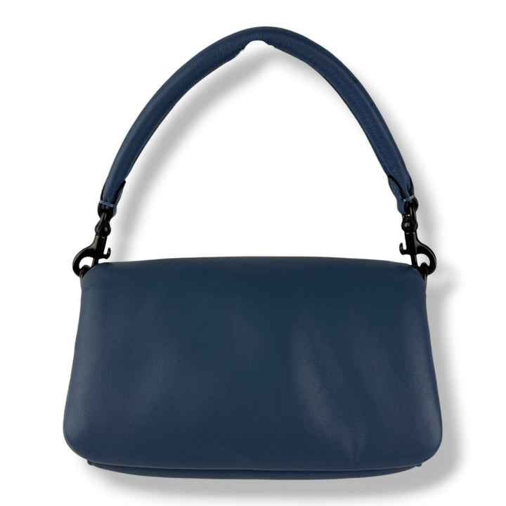 Coach Pillow Tabby 18 Blue Leather Handbag - Lux Central