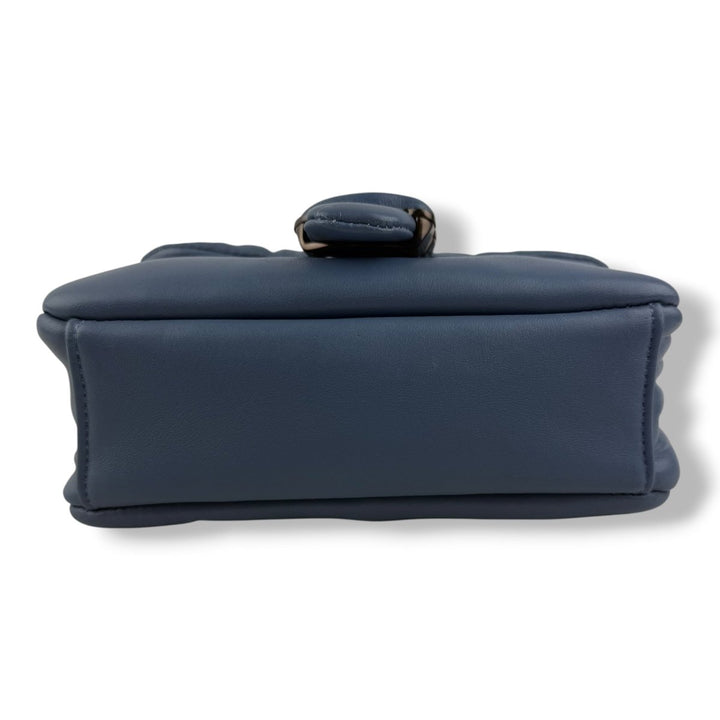 Coach Pillow Tabby 18 Blue Leather Handbag - Lux Central