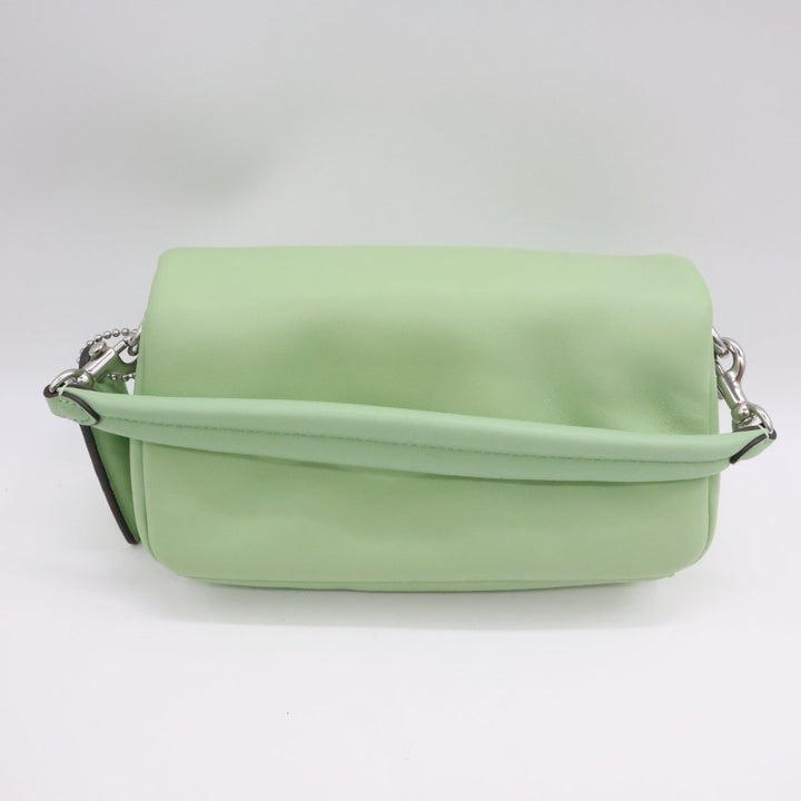 Coach Pillow Tabby 18 Green Leather Handbag - Lux Central