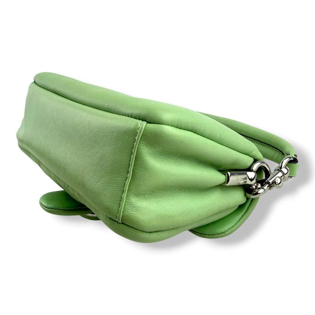 Coach Pillow Tabby 18 Green Leather Handbag - Lux Central