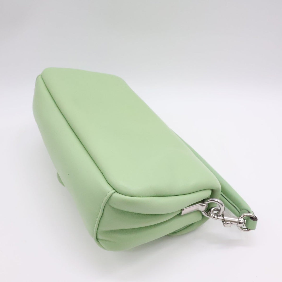 Coach Pillow Tabby 18 Green Leather Handbag - Lux Central