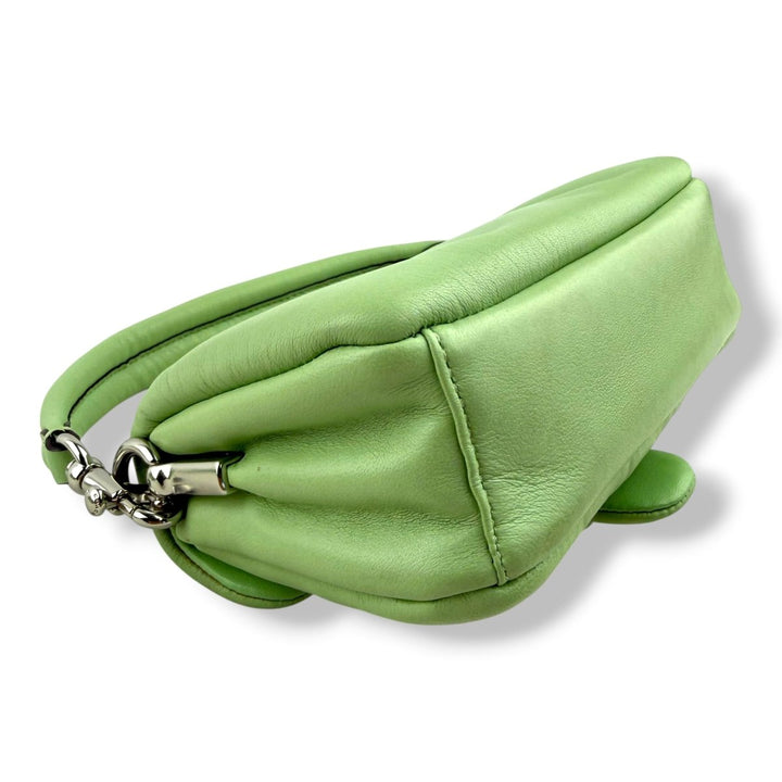 Coach Pillow Tabby 18 Green Leather Handbag - Lux Central