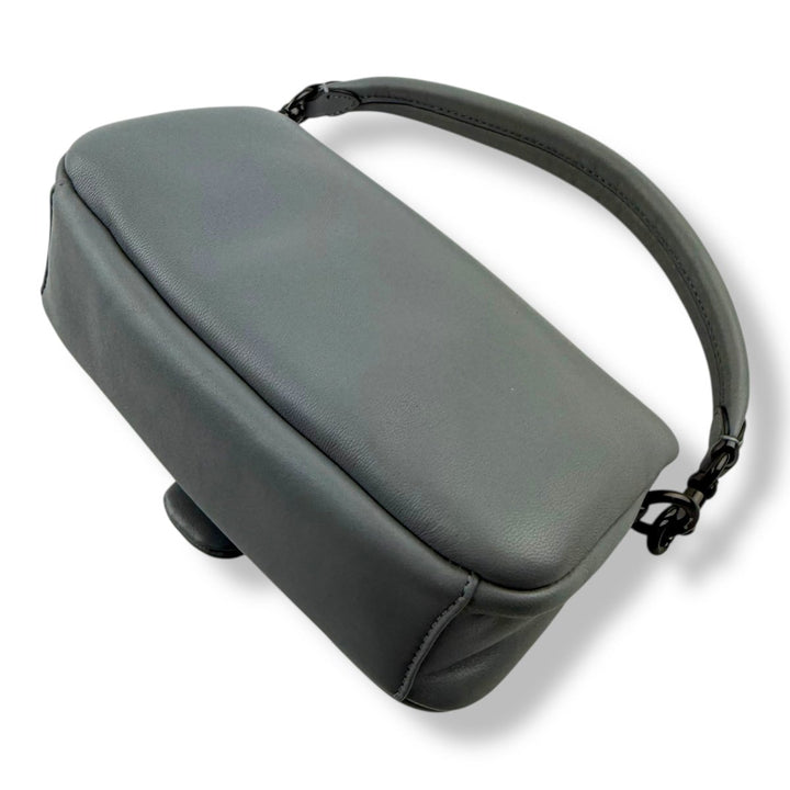 Coach Pillow Tabby 18 Grey Leather Handbag - Lux Central