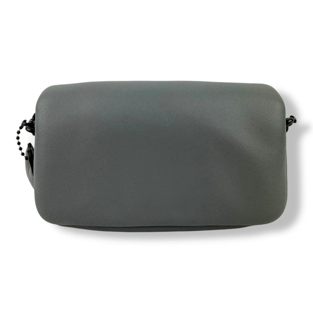 Coach Pillow Tabby 18 Grey Leather Handbag - Lux Central