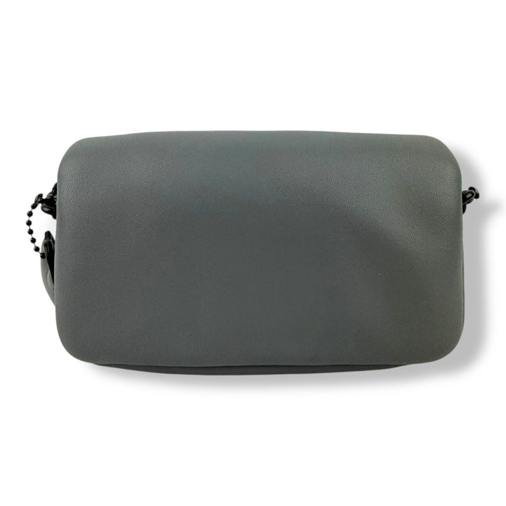 Coach Pillow Tabby 18 Grey Leather Handbag - Lux Central