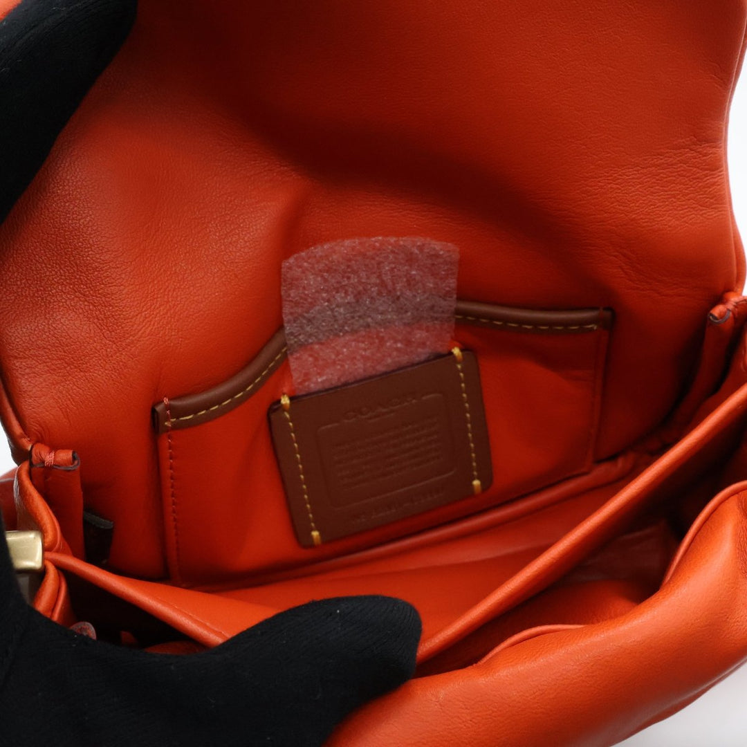 Coach Pillow Tabby 18 Orange Leather Handbag - Lux Central