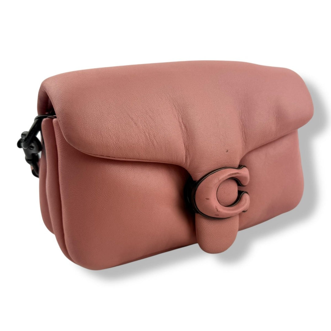Coach Pillow Tabby 18 Pink Leather Handbag - Lux Central
