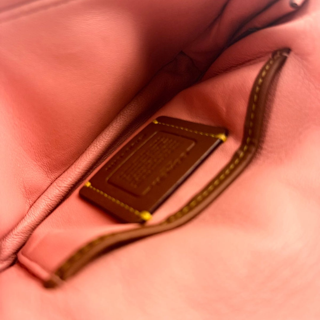 Coach Pillow Tabby 18 Pink Leather Handbag - Lux Central