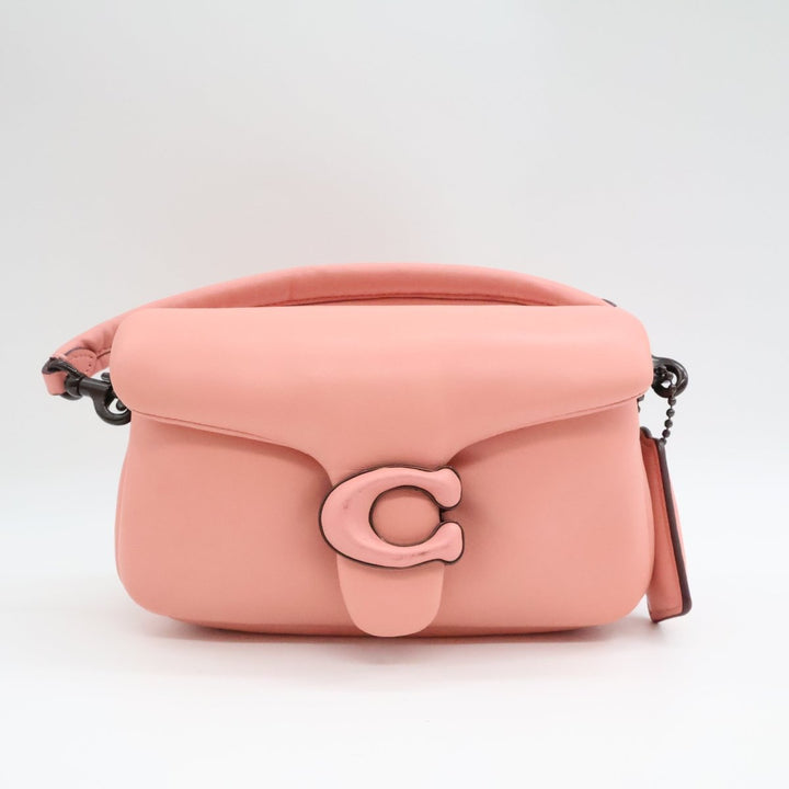 Coach Pillow Tabby 18 Pink Leather Handbag - Lux Central