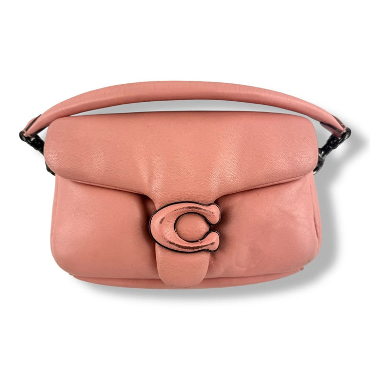 Coach Pillow Tabby 18 Pink Leather Handbag - Lux Central