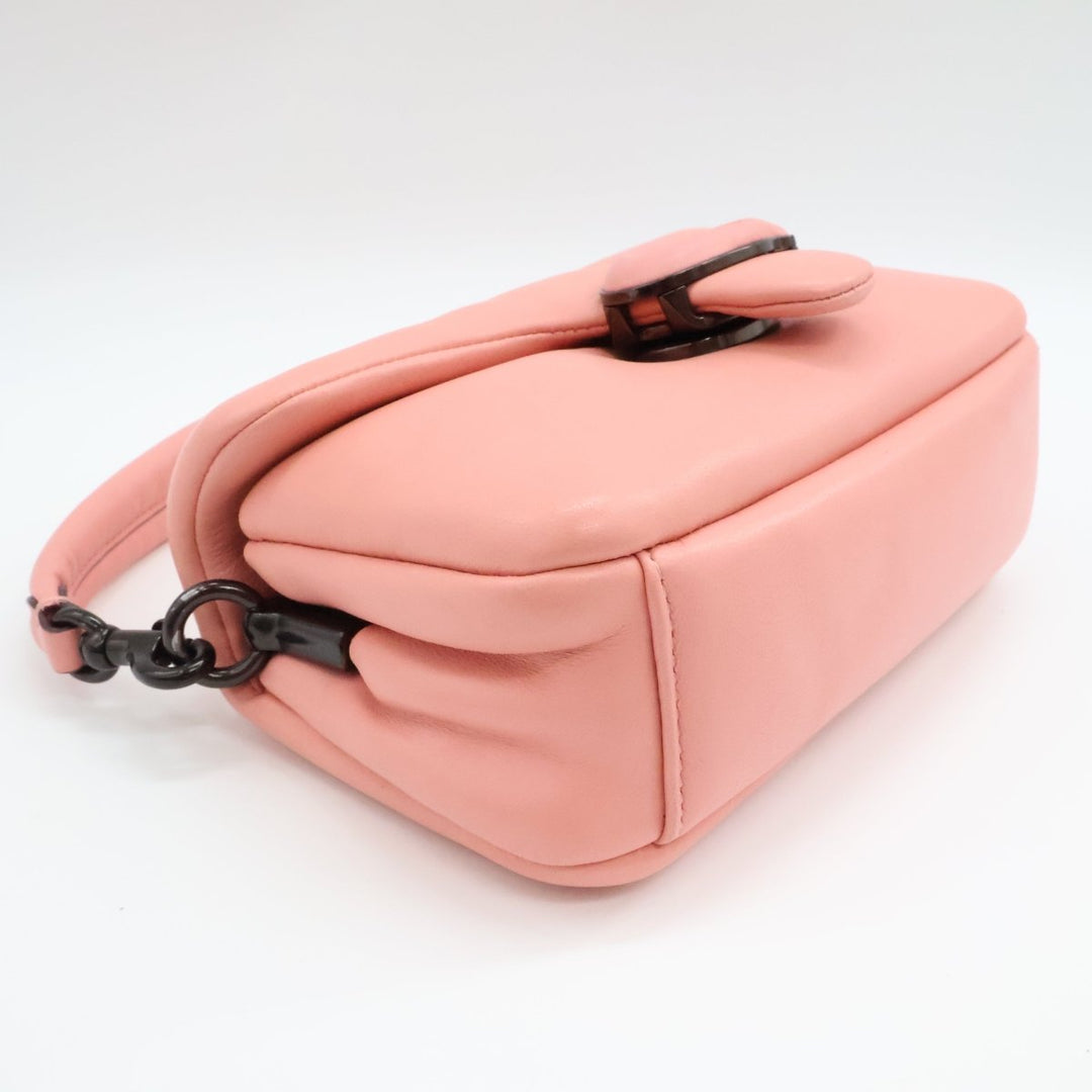 Coach Pillow Tabby 18 Pink Leather Handbag - Lux Central