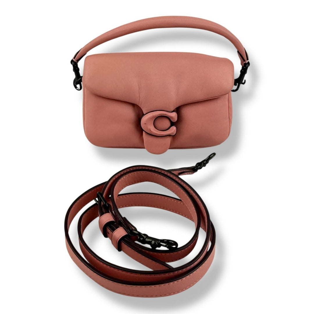 Coach Pillow Tabby 18 Pink Leather Handbag - Lux Central