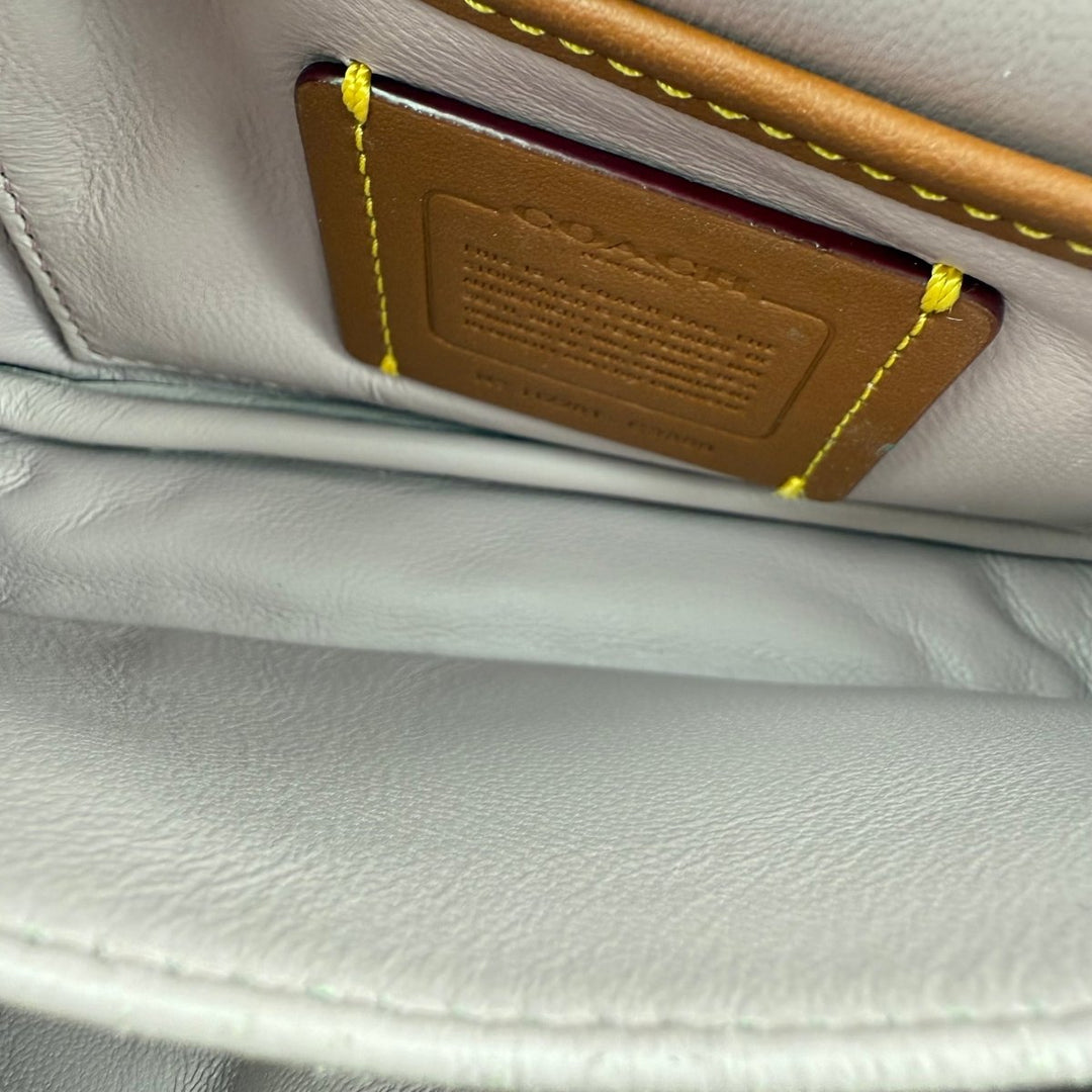 Coach Pillow Tabby 18 Pink Leather Handbag - Lux Central